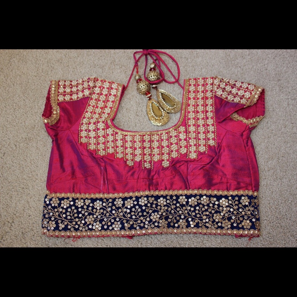 CUSTOM MADE DESIGNER CHANIYA CHOLI - Picture 2 of 8